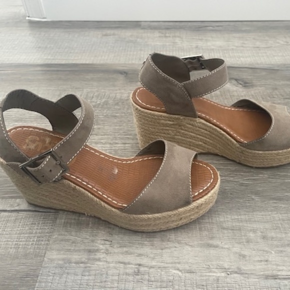 Circus by Sam Edelman Delilah Espadrille Wedge Sandal Size 8 - Picture 2 of 5